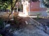 "Благоустройство" дворов на улице Тургенева в Краснодаре