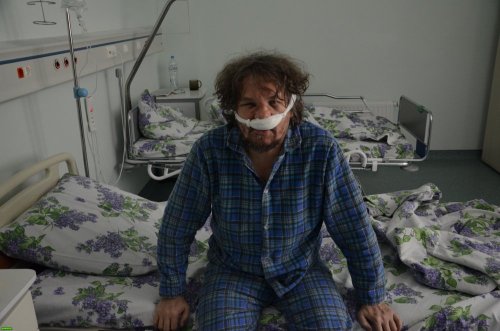 Андрей Рудомаха в больнице