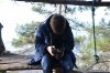 Александр Савельев на "дикарской" площадке