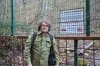 Андрей Рудомаха перед проникновением на незаконно огороженую территорию