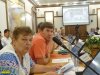 Галина Сильман и Виталий Солонченко на заседании градостроительного совета Краснодарского края