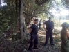 Сотрудники частного охранного предприятия, разгонявшие жителей