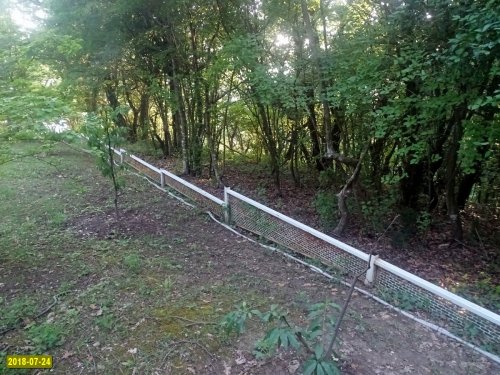 Криница. Остатки незаконно установленного арендатором Цыбулиным забора