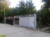 Криница. Ворота при въезде на территорию участка не демонтированы