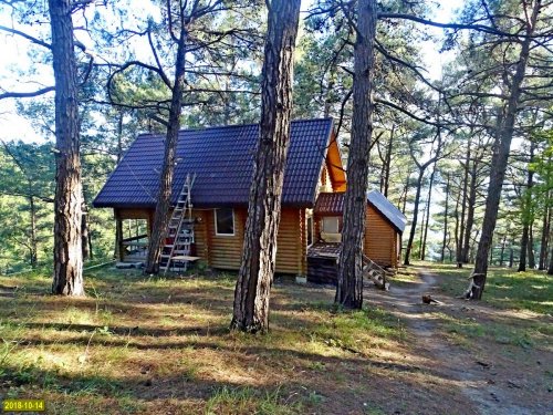 Геленджик. Храпакова щель. Один из домов, построенных арендатором в лесном фонде