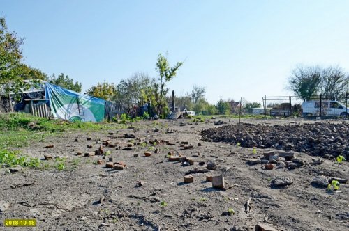 Сарай, в котором живут погорельцы