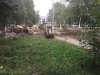 Парк насквозь пропилили для скейтплощадки
