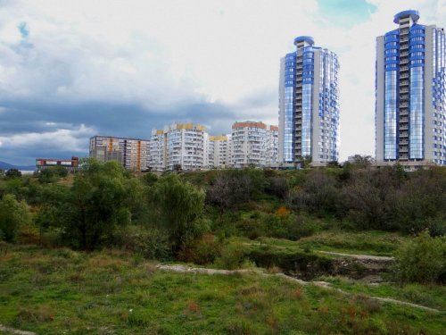 Парк "Южные пруды" рядом с Вербовой балкой