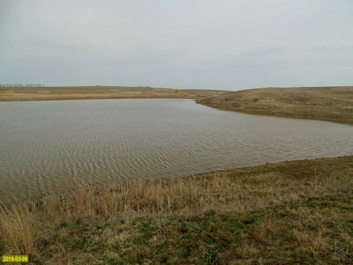 Запорожско-Таманский заказник, озеро к северу от поселка Гаркуша