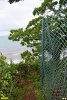 Бетта. Колхозная Щель. Забор упирается в обрыв над морем