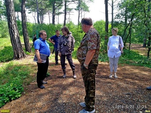 Совместная инспекция Комитета по лесу и Комитета по лесу на территории "Голубой бездны"