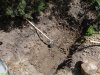 Нарушение рельефа на территории заповедника "Утриш" при строительстве глэмпинга