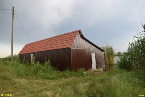 Незаконная капитальная постройка на берегу Борисенкова лимана
