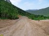 Трасса дороги на Лунную Поляну, незаконно строящейся по территории Всемирного наследия