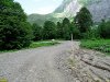 Место где, трасса дороги на Лунную Поляну выходит из лесной зоны в субальпику