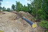 Незаконный газопровод Газпрома в Абрауском заказнике