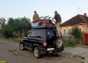 Машина с оборудованием для лагеря на старте