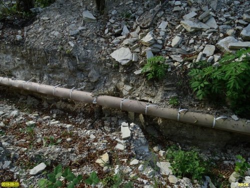 Строительство газопровода в районе Новомихайловского