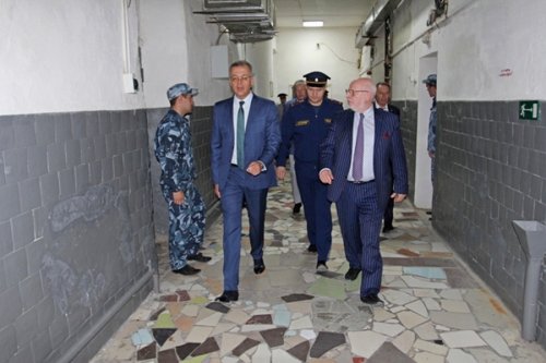 Председатель СПЧ Михаил Федотов в Краснодарском СИЗО-1