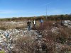 Активисты ЭВСК инспектируют территорию заброшенной свалки возле керамзитового завода (Энем, Тахтамукайский район Адыгеи)