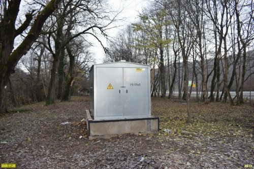 Самовольно установленная подстанция для обслуживания канатной дороги в Горячем Ключе