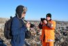 Охранник Динской свалки Семушин активно против общественной инспекции вверенного ему объекта