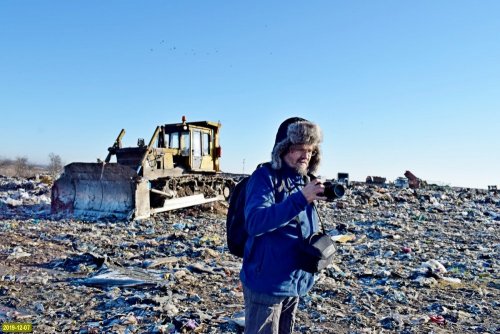 Координатор ЭВСК Андрей Рудомаха на Динском полигоне ТКО