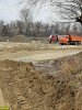 Незаконная добыча песка в русле Кубани возле хутора Могукоровский