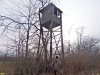 Старая пожарная вышка в лесу Меклета 