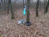 "Памятные сувениры" от отдыхавших в лесу Меклета людей