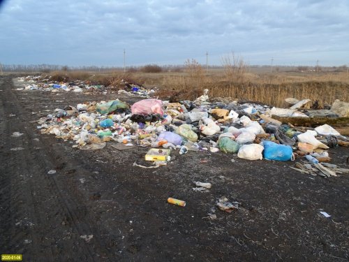 Незаконная свалка в станице Ильинской