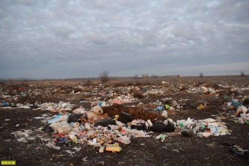 Незаконная свалка в станице Ильинской