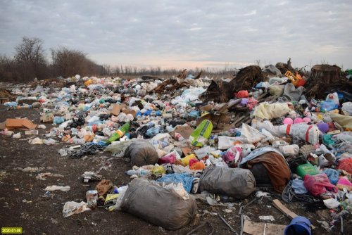 Незаконная свалка в станице Ильинской