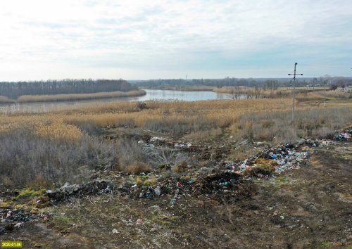 Свалка возле хутора Туркинский