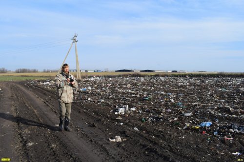 Инспекция свалки ТБО в станице Успенской (Белоглинский район)