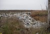 Мусорный "водопад" на Белоглинской районной свалке