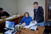 Суд против ЭкоВахты по статье 20.33 КоАП РФ: судья Андрей Суров, координатор ЭВСК Андрей Рудомаха, адвокат Михаил Беньяш