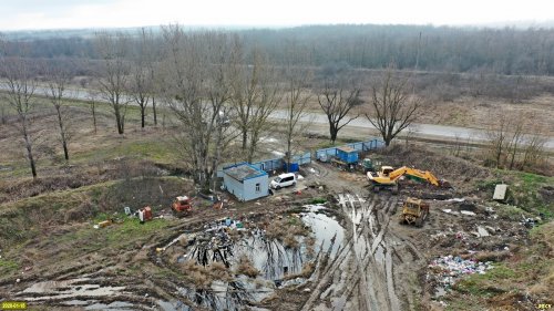 "Производственная зона" старой Белореченской свалки
