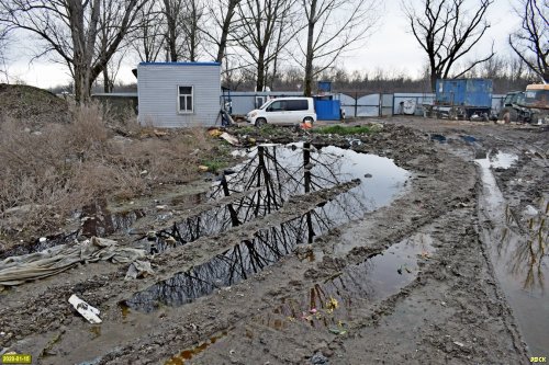 "Производственная зона" старой Белореченской свалки