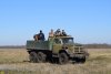 Министр Зименко и зам.министра Трембицкий "верхом" на УРАЛе в поездке в поисках безопасного места под размещение полигона ТБО