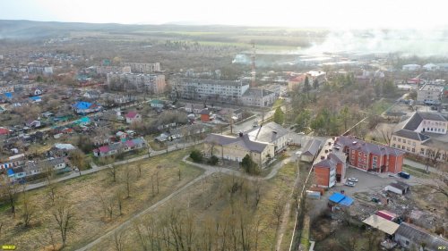 Заброшенный Центральный парк посёлка Черноморского (Северский район)