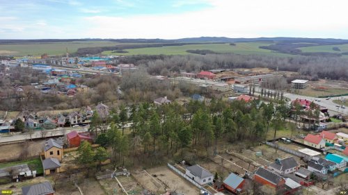 Сквер "Сосновая роща" в станице Северской