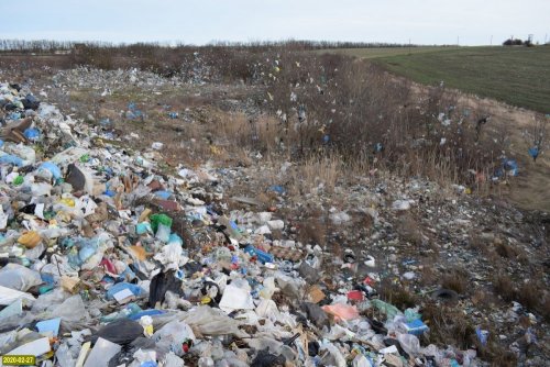 Северская свалка  распрстраняется на окрестности