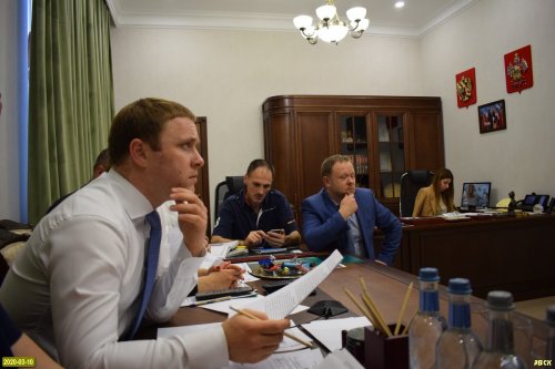 Вице-губернатор Василий Швец на совещании по установлению округов горно-санитарной охраны курортов местного значения