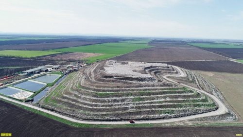 Хутор Копанской. Главная свалка Краснодара. Вид сверху