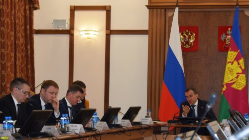 Слово у губернатора Краснодарского края Вениамина Кондратьева