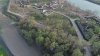 Последний кусочек живой растительности на Зелёном острове (Краснодар)