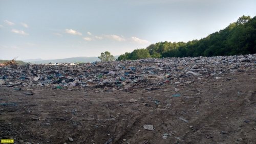 Свалка отходов в районе станицы Андрюки
