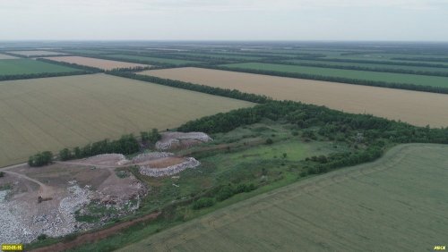 Участок под действующей Староминской свалкой