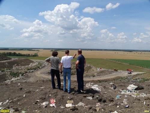 Визит на полигон ТКО возле х.Копанской